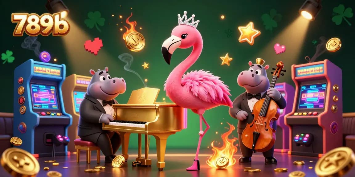 Tham gia chơi game 789b với những chú chim hồng hạc, cá heo nhạc sĩ trong sòng bạc.