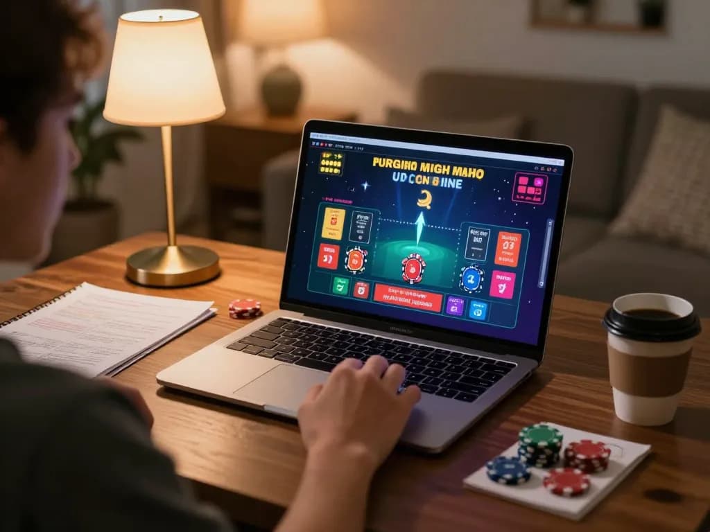 Engage in strategic gameplay at home with bbl5555 in a cozy online casino setup.