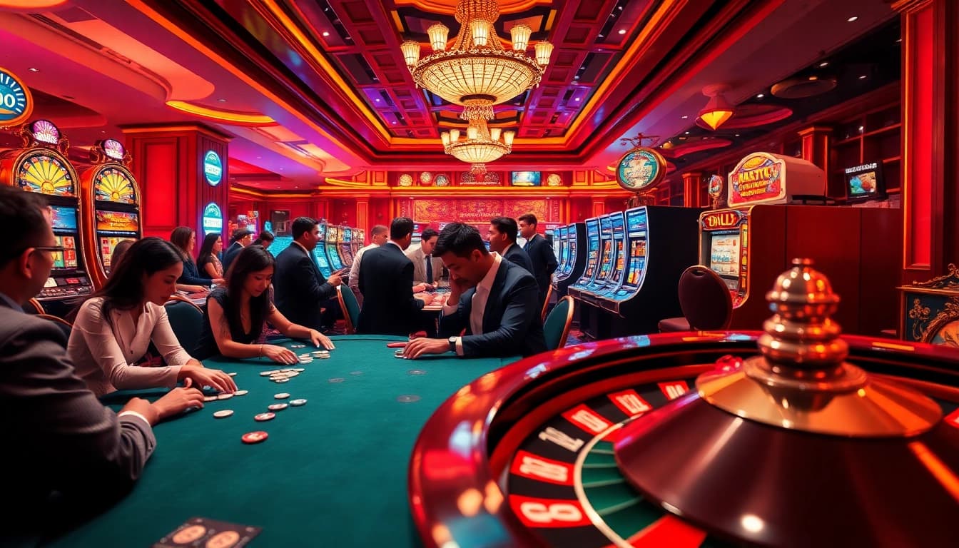 Experience the thrill of online gambling at https://okfun.jpn.com/ with vibrant casino games and engaging players.