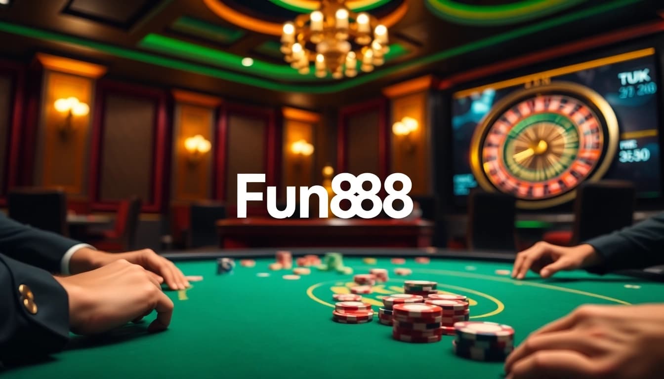 Experience thrilling action at https://fun88.social/ with vibrant casino games and professional ambiance.