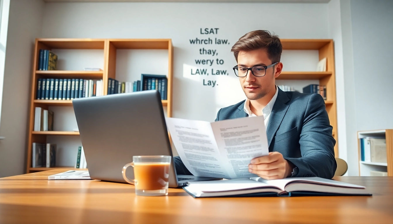 Hire someone to take lsat for you while studying in a bright, modern study room.