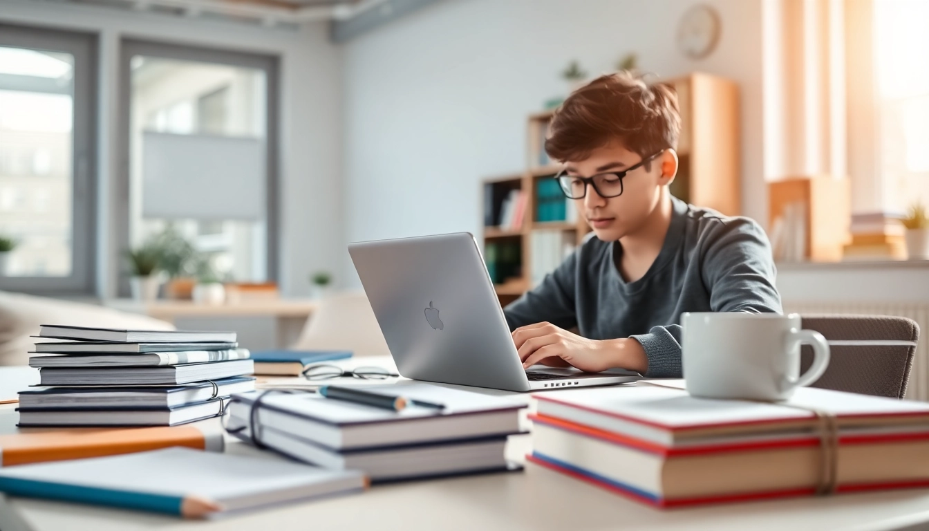 Boost your knowledge with expert exam assistance services and a well-organized study setup.