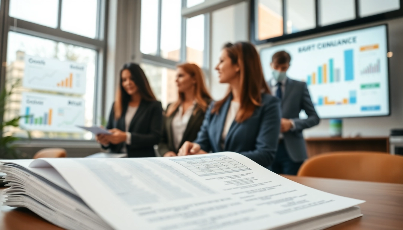 Enhancing pre-post award compliance through effective document management in a modern office.