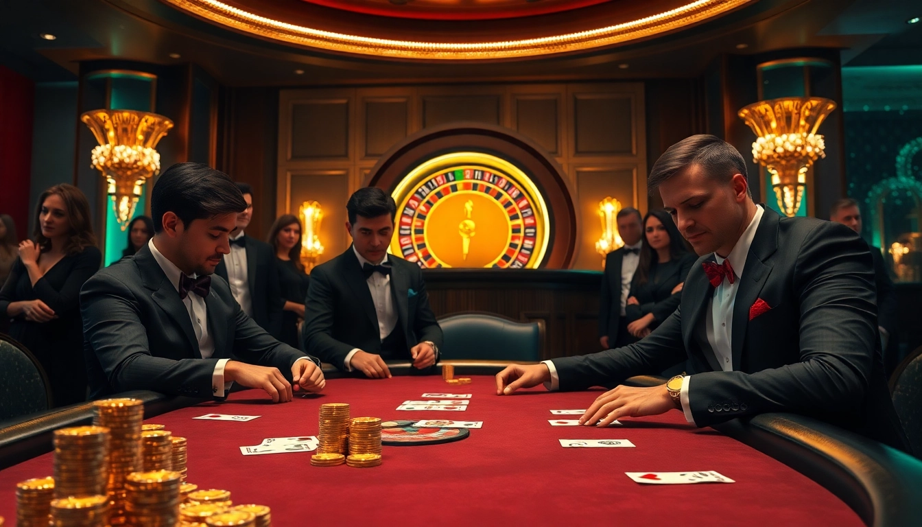 Experience high-stakes excitement at https://jbo.center/ with luxurious poker tables and vibrant casino action.