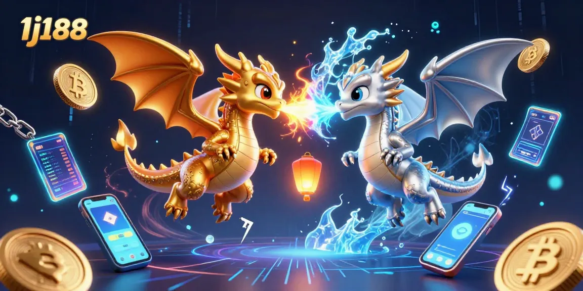 Engage in thrilling gaming adventures at 1j188 featuring dynamic 3D dragons and crypto elements.