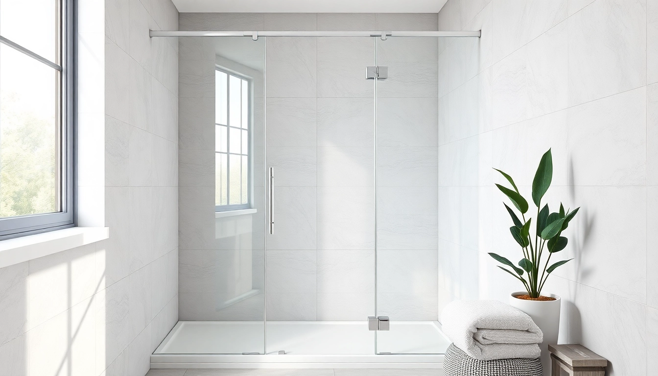 Discover a stunning corner shower screen frameless that blends style and functionality in a modern bathroom.