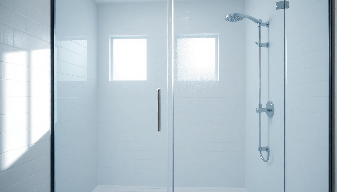 Explore stunning glass shower doors that enhance a modern bathroom's elegance and functionality.