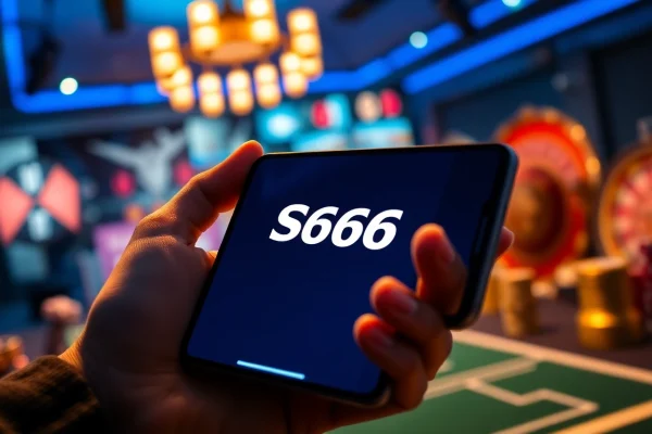 S666.nyc's user-friendly mobile interface showcasing vibrant casino and sports betting options, symbolizing a leading online gambling platform.