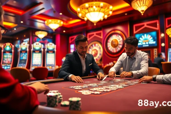 Experience the thrill of poker and gaming on 8day.cn.com in a vibrant casino setting.