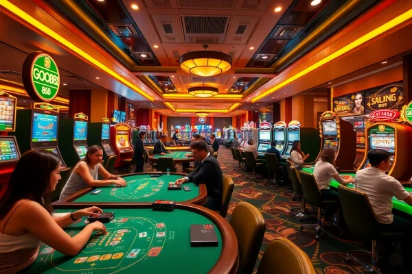 Experience the thrill of online gaming at good88.hu.net with engaging players enjoying various casino games.