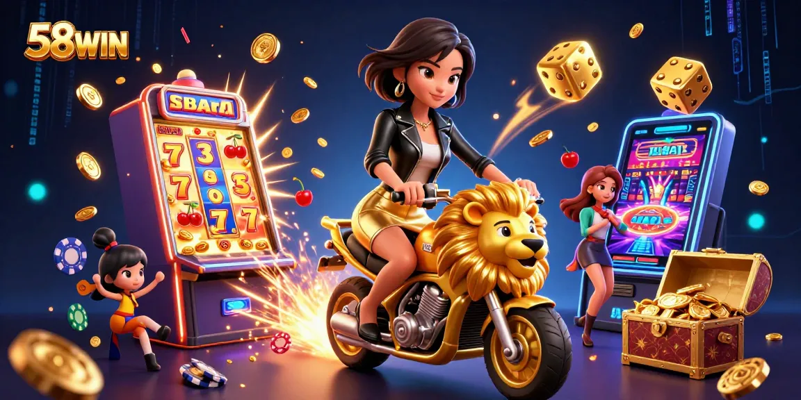 Experience thrilling wins at 58WIN with explosive jackpots and vibrant casino games.