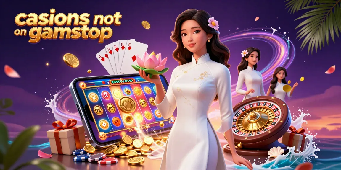 Engage with vibrant gameplay at casinos not on gamstop featuring dynamic Asian casino illustration.