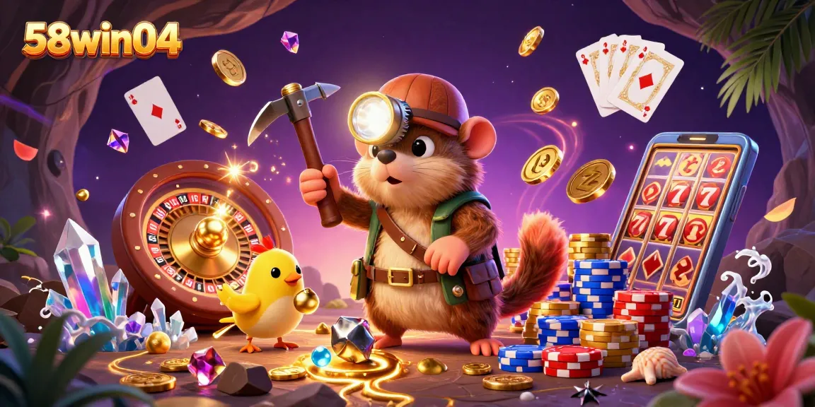 Experience thrilling gaming excitement at 58win04 with treasure hunters and dazzling casino action.